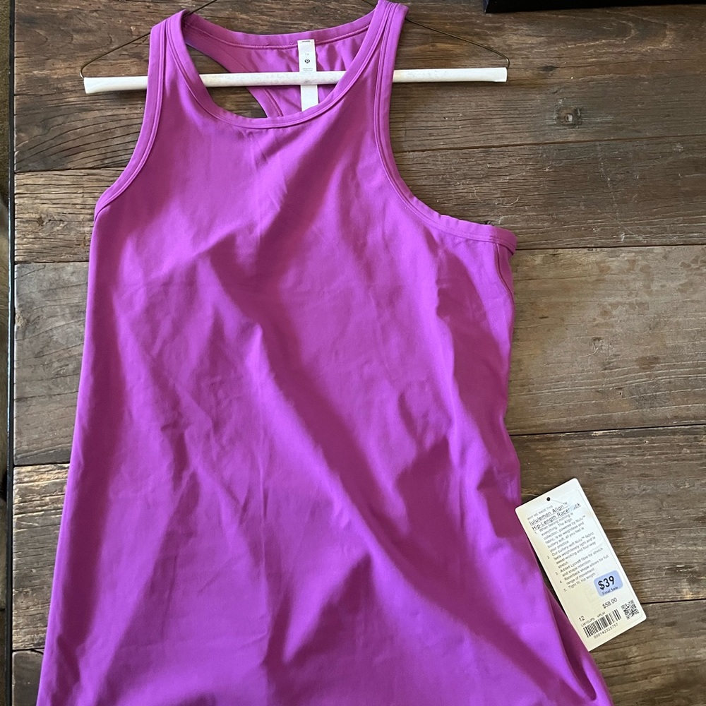 Lululemon align hip length racerback shirt